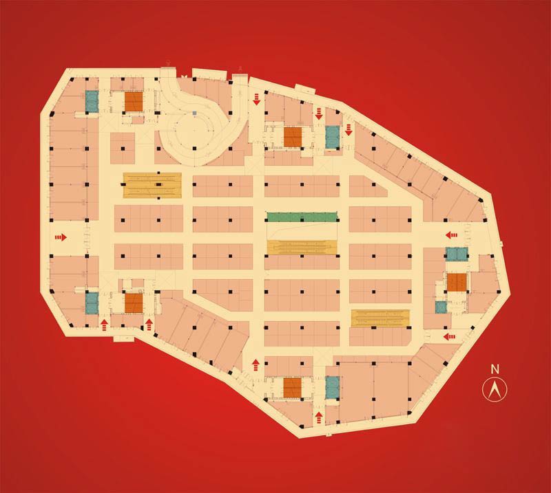 万博商城平面图