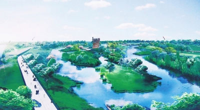 郑州贾鲁河要建河心岛 附近房子每平方米涨到两三万