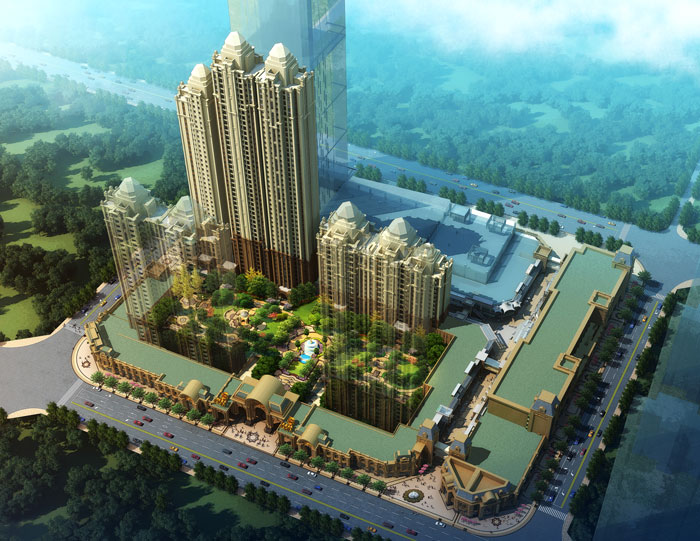 郑州万达中心：超五星高端城市综合体
