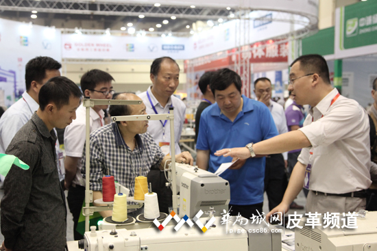 华南城网皮革频道与郑州国际缝制设备展强强联合