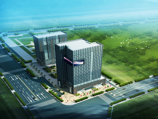 天道国际总体鸟瞰图