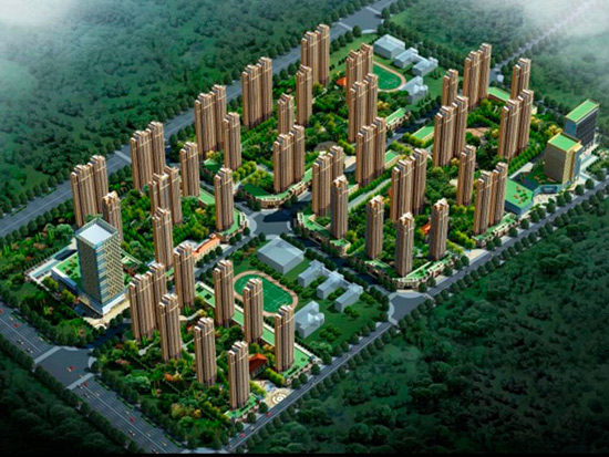 翰林国际城平面效果图