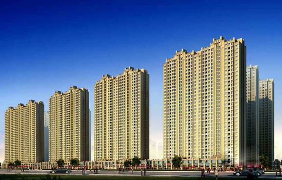 谦祥万和城沿新龙路效果图