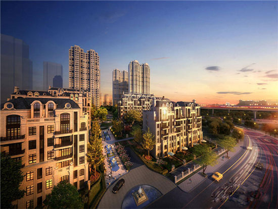 华启金悦府效果图