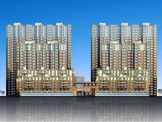 天怡佳苑外立面效果图