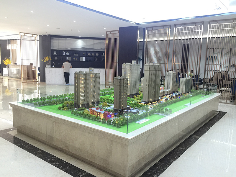 鑫苑德润珺园售楼部展示