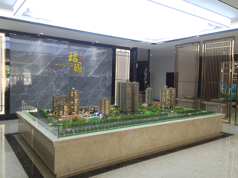 鑫苑德润珺园售楼部展示