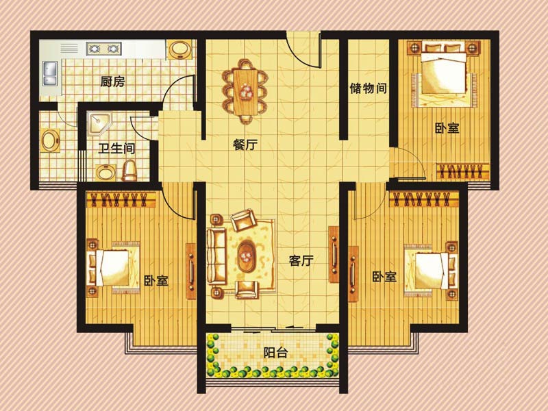 锦润年华户型图