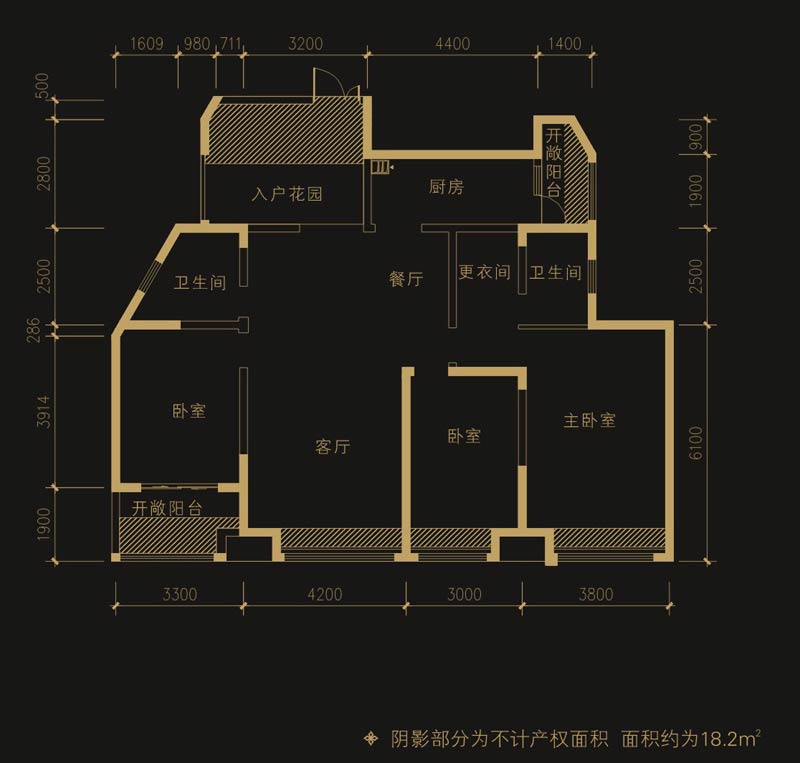 银堤漫步户型图