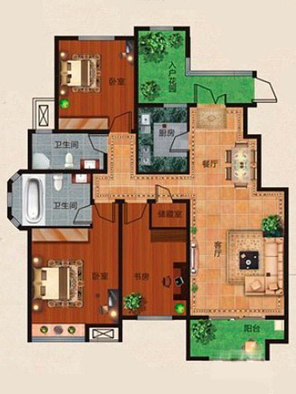 德丰麦卡伦户型图