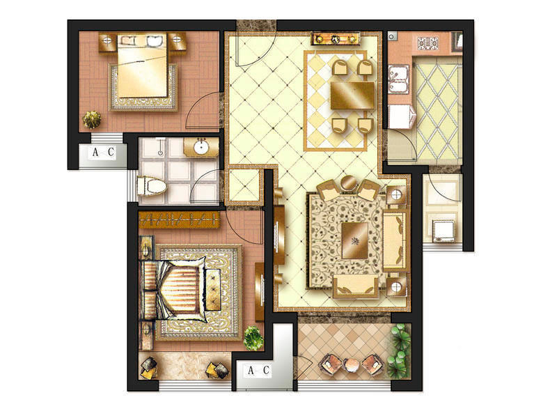 康桥九溪郡户型图