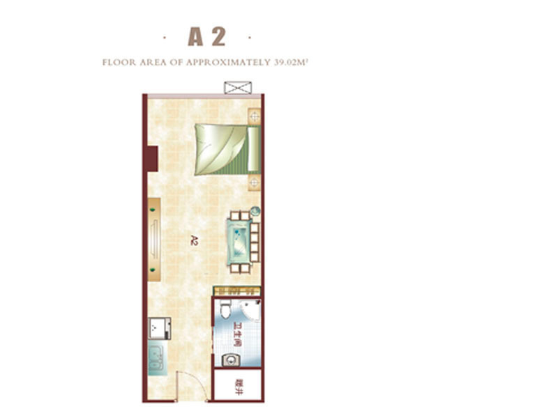 瑞士酒店公寓户型图