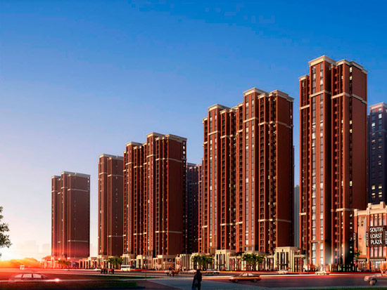 德宝幸福里沿街透视图