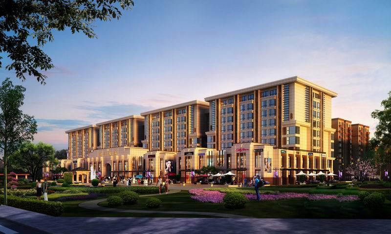 润丰悦尚公寓楼效果图