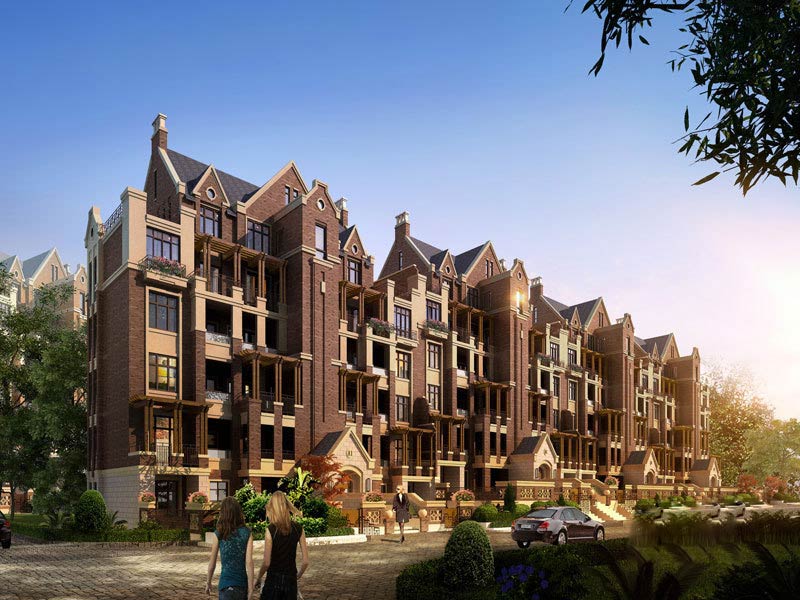 英郡多层效果图