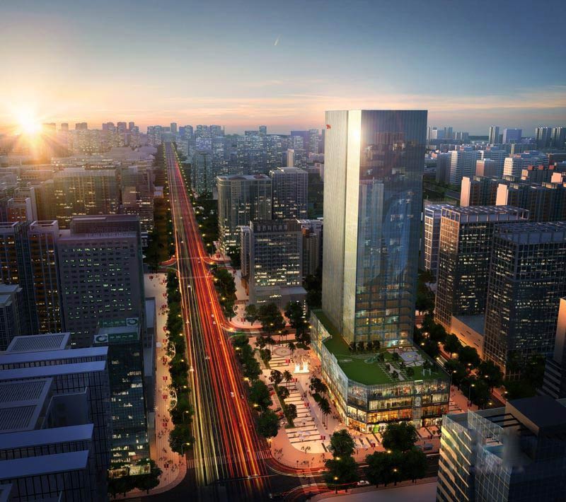 兰德中心外景图