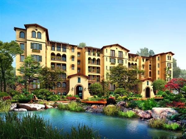 思念果岭国际社区效果图