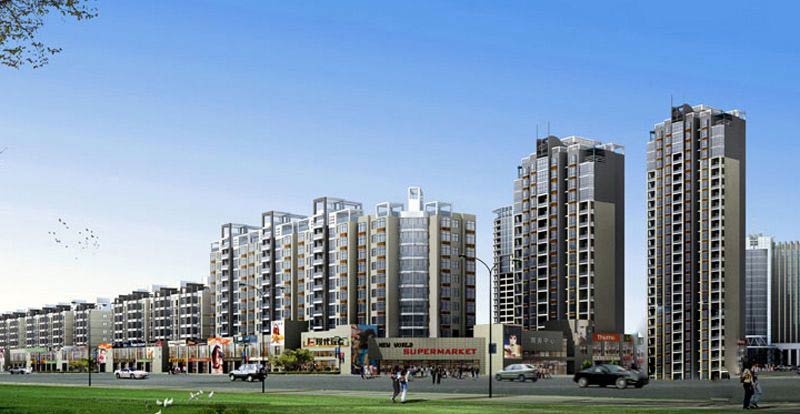 金帝新生活外景效果图