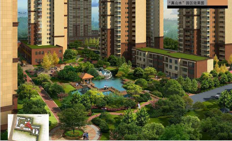 九龙城三期龙腾西城效果图