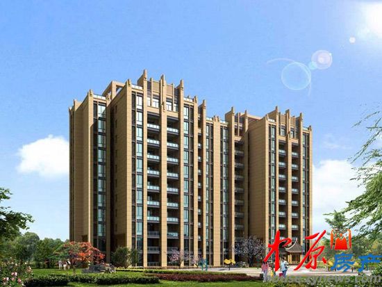 兴隆世纪花园外立面效果图