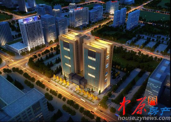 东方鼎盛中心鸟瞰图