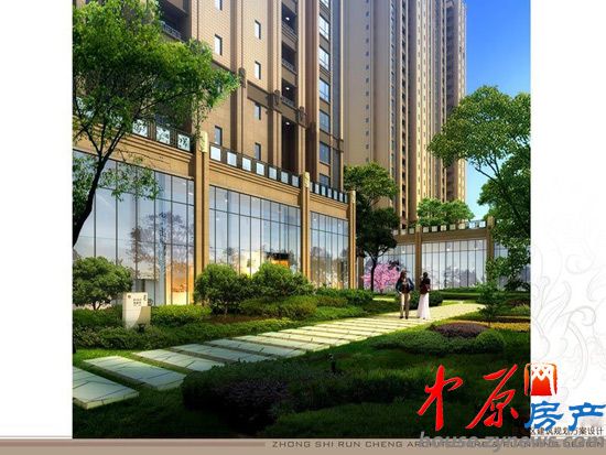 润城内庭效果图