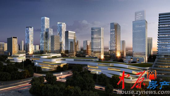 大学科技园效果图