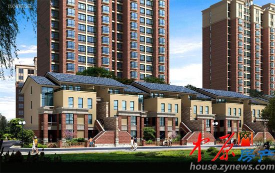 龙泽嘉园沿街透视图