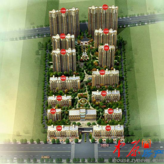 天怡佳苑鸟瞰图