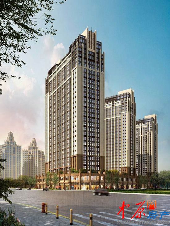 华尔街1号沿街效果图