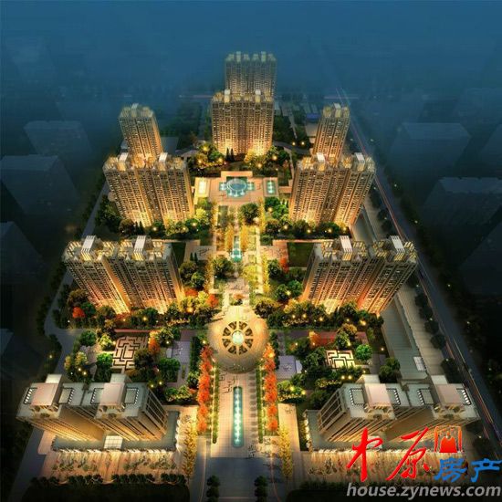 建业贰号城邦效果图