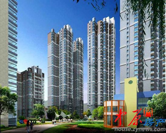 宏益华香港城全景效果图