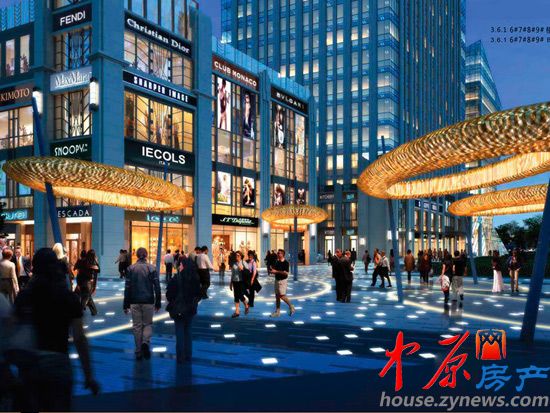 海汇中心商业景观图