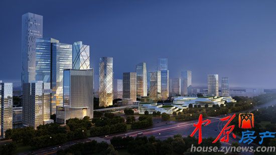 河南省国家大学科技园效果图