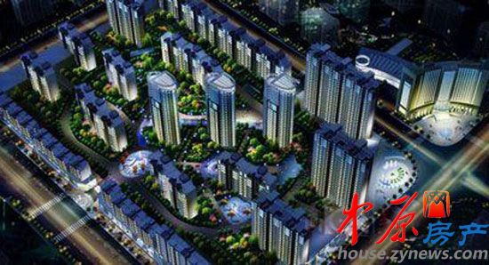 金帝新生活夜景效果图