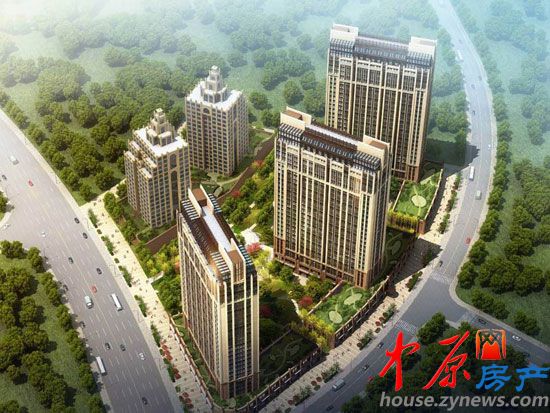 华尔街1号鸟瞰图