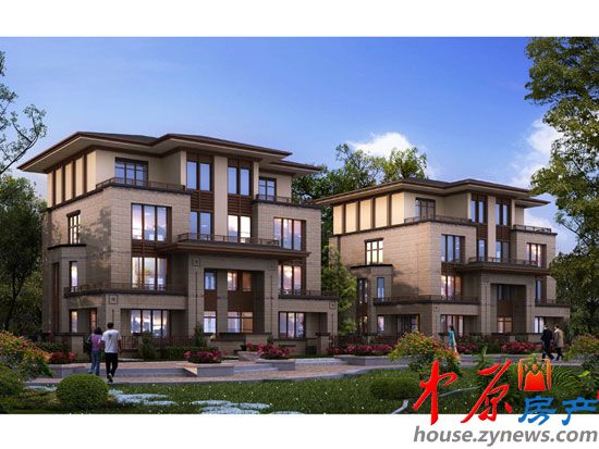 中森林语美墅独栋别墅效果图