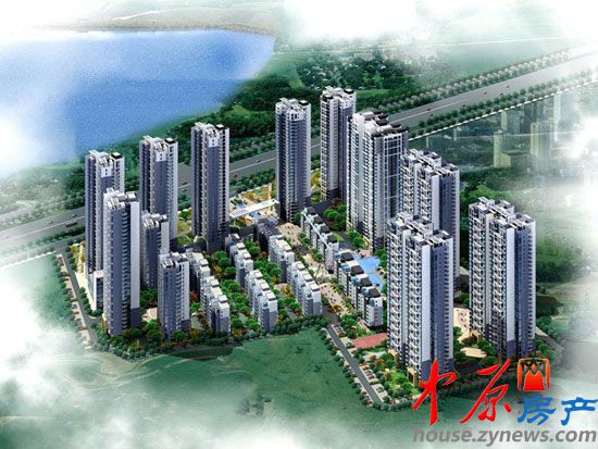 维也纳森林整体规划鸟瞰图