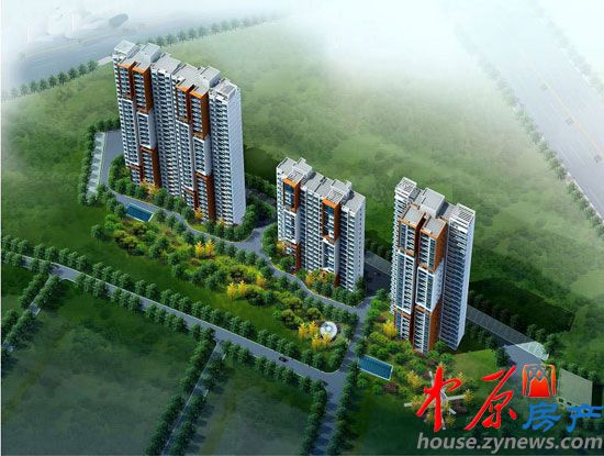 物华国际鸟瞰图