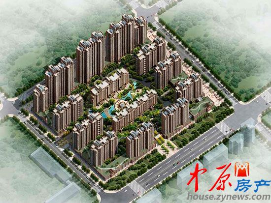 金龙紫东郡鸟瞰图