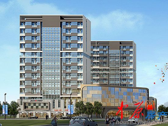 金盛国际商贸城外立面效果图