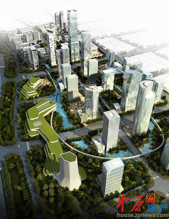 大学科技园鸟瞰图