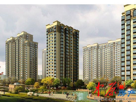 春江家园外立面效果图