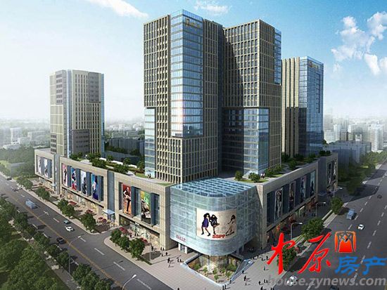 京沙广场外立面效果图