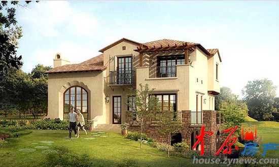 正商红河谷独栋别墅效果图