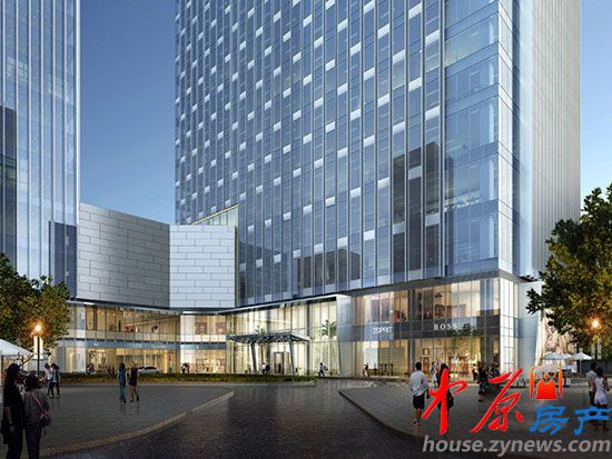 绿地新都会入口效果图