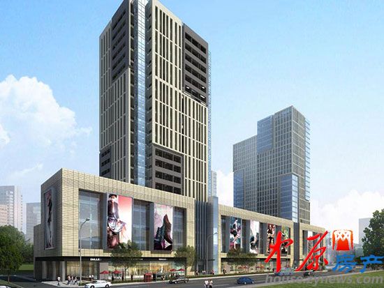 京沙广场华中路效果图