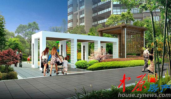 郑东春和景明景观效果图