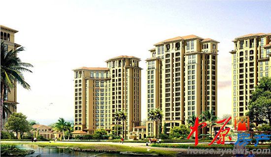 金沙湖高尔夫观邸高层效果图