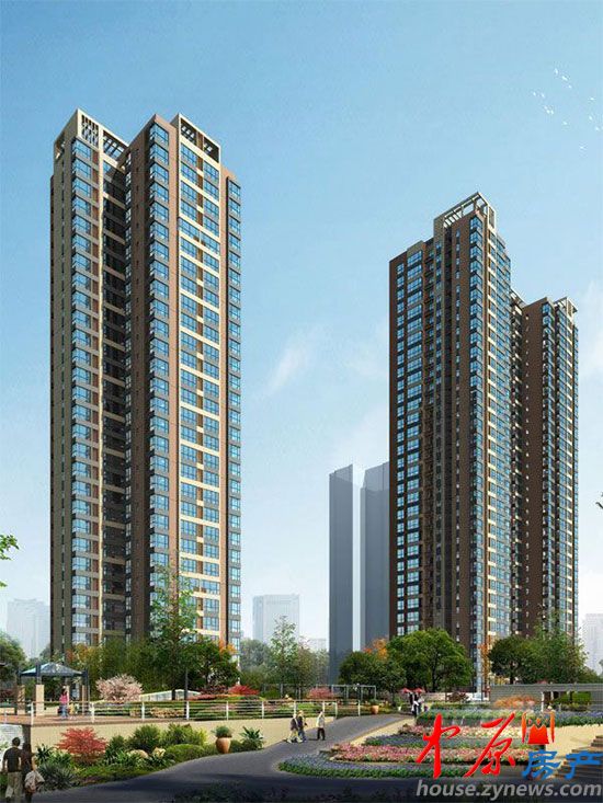 通利紫荆尚都沿街透视效果图